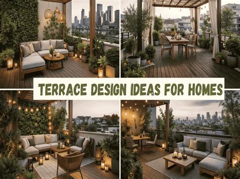 10 Terrace Design Ideas for Your Home Terrace