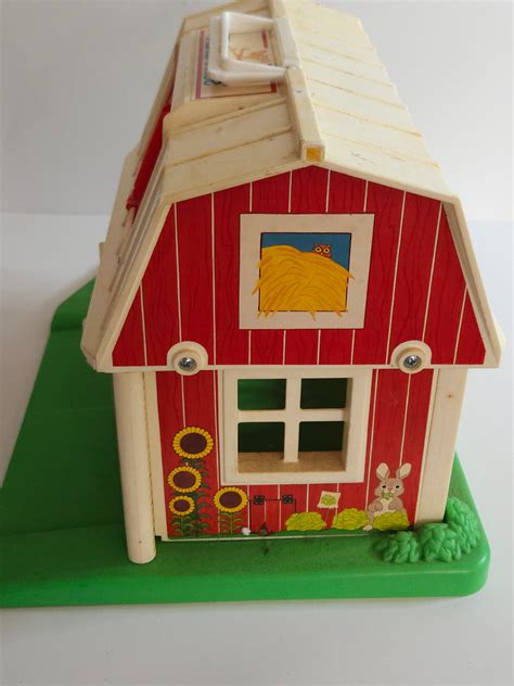 Vintage Little People Barn Fisher Price - Etsy