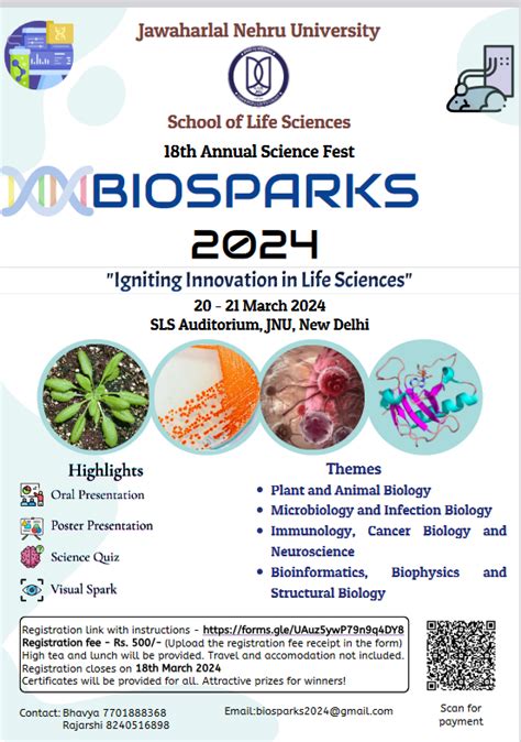 SLS organises 18th Annual Science Fest BIOSPARKS 2024 | Official ...