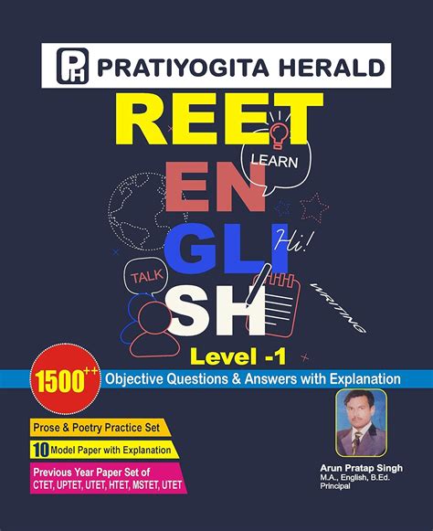 REET English LEVEL-1, 1500+ Objective Questions &10 Model Test paper ...