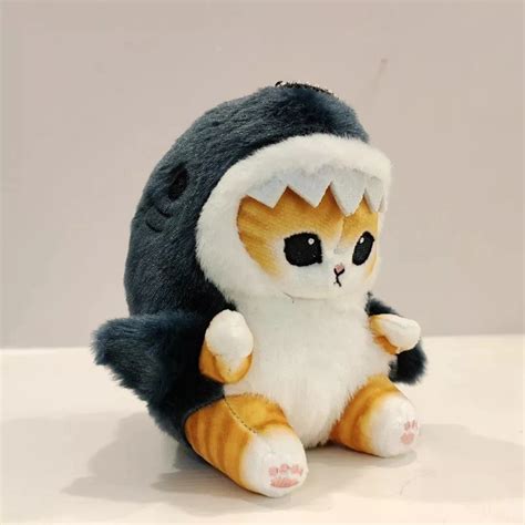 Shark Cat Plush Toys Adorable Anime Gift