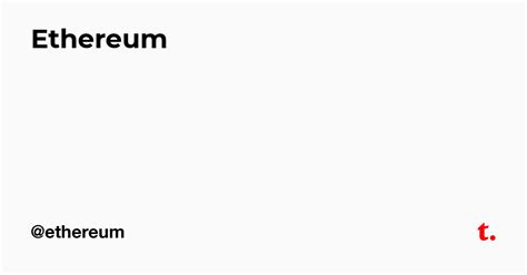 Ethereum — Teletype