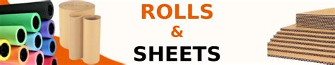 Corrugated Paper Rolls, Cardboard Sheets and Packing Paper Rolls