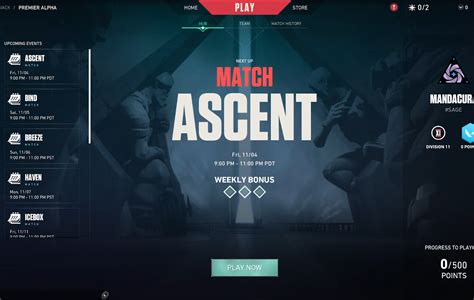 'Valorant' begins testing "highly competitive" Premier mode