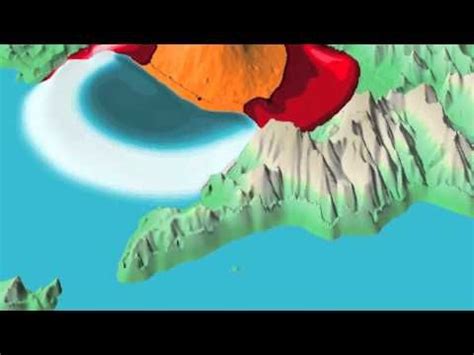 Pyroclastic Flow Causing a Tsunami 的图像结果