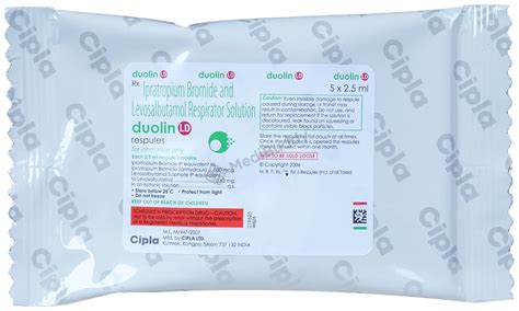 Duolin LD Respules: Price, Uses, Side Effects & How to Use - MediBuddy