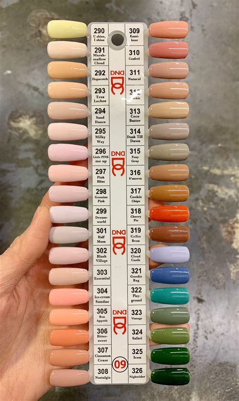 NEW DND DC Gel Polish Color - from 290 to 326 | Gel polish colors, Gel ...