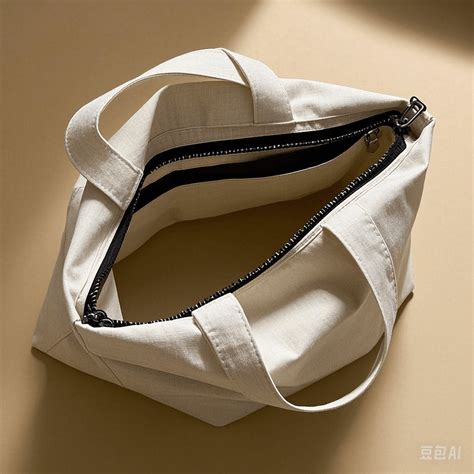 Custom Heavy Canvas Zippered Shopping Tote Bags Wholesale - POZI Packaging