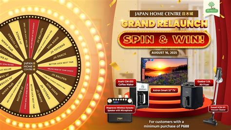 Grand Relaunch - Japan Home Centre | Parkmall Cebu, Parkmall, Mandaue ...