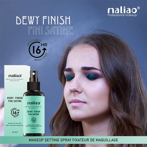 Maliao Dewy Finish Fini Satine Makeup Setting Spray - Seal Your Glamou