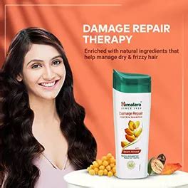 Himalaya Damage Repair Protein Shampoo with Beach Almond, 80 ml | Uses ...