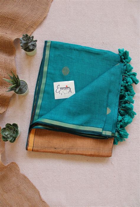 Sea Green Polka Saree – Eternity by Sakshi