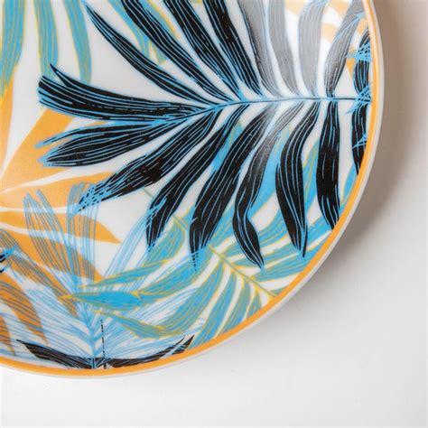 Areca Decal Ceramic Dessert Plate 6 Inch Online - Premium Small Plate ...