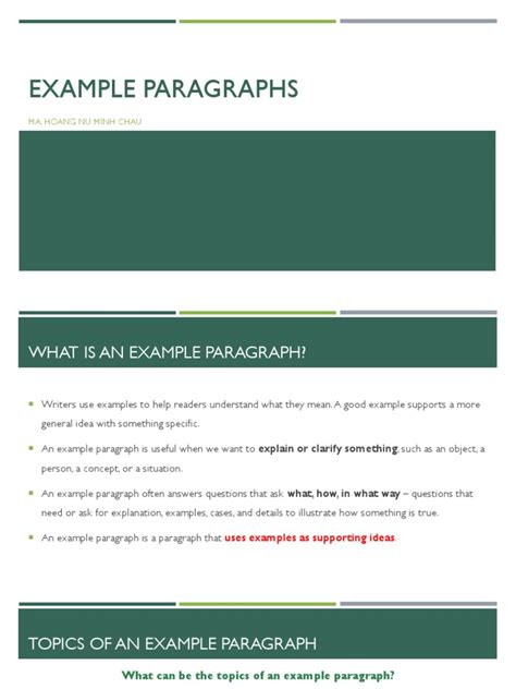 Paragraphs Free Examples 的图像结果