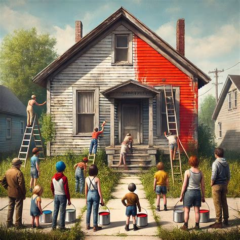 The Rainbow House – 6000Stories.com