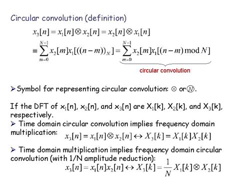 Image result for Circular Convolution Property of DFT MATLAB