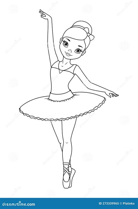 Ballerina Colouring In Pages