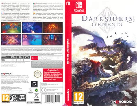 [ns]暗黑血统 创世纪-Darksiders Genesis | 游戏下载 |实体版包装| 游戏封面