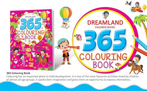 365 Colouring Book for Kids Age 2-8 – Fun Drawing, Painting & Creative ...