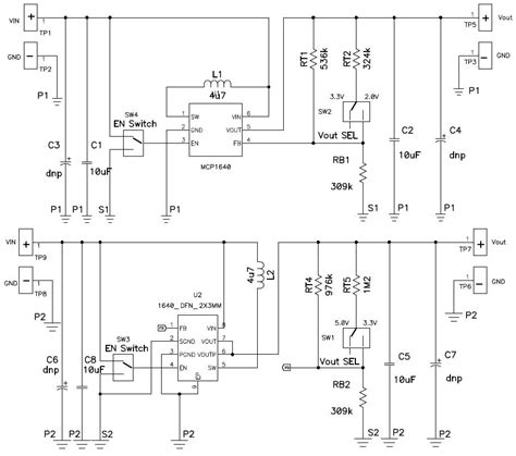 MCP1640EV-SBC(1): Boost 2V or 3.3, 0.35 ~ 5.5Vin
