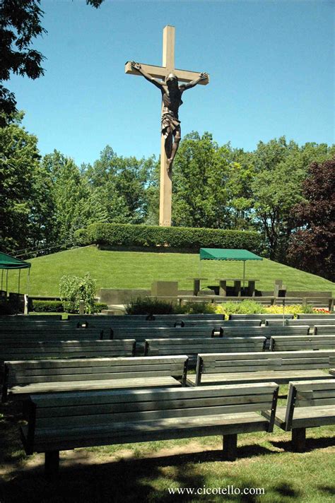 The national shrine of the cross in the woods in indian river michigan ...