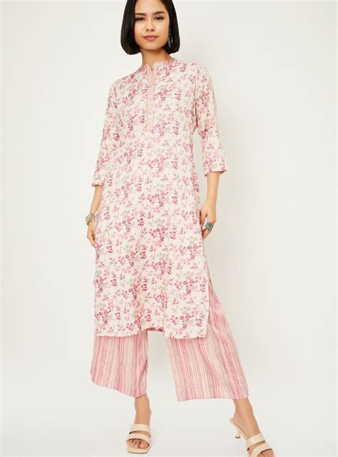 Buy Women Printed Straight Kurta Set Online at just Rs. 999.0 ...