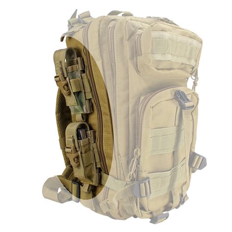 Buy Tactical Molle Style Flashlight Belt Holster Pouch Sheath Folding ...