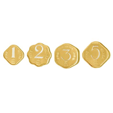 Silver Paise Set - 99.9% Pure Silver Heritage Coins | Adorn Silver ...