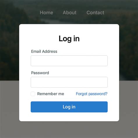 Web Design Approaches to Login Page Design - WEBii