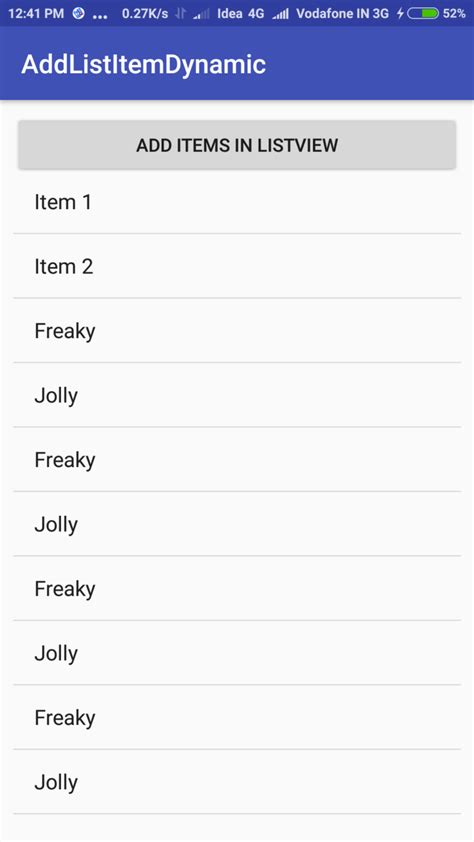 Image result for Android List Examples