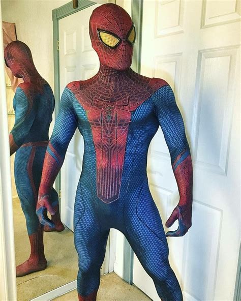 NEW Amazing Spiderman 1 Tights Halloween Cosplay Costumes Zentai Suit ...