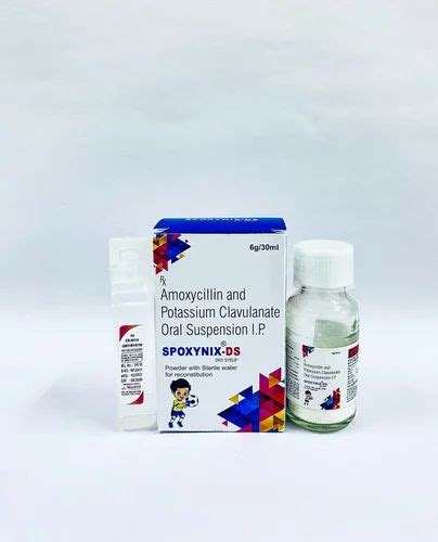 Dry Syrup - AMOXYCILLIN TRIHYDRATE 400MG + CLAVULANIC ACID 57MG DRY ...