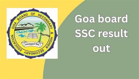 Goa Board class 10 result 2026 out: Check SSC scorecard at gbshse.in