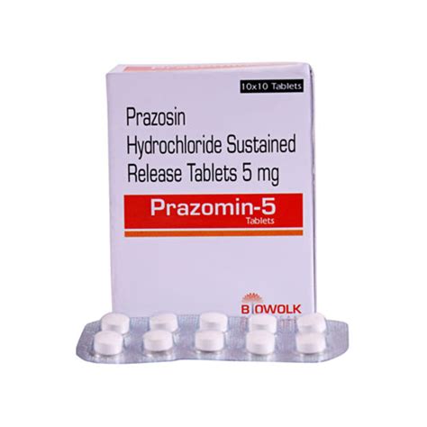 PRAZOMIN-5 Tablets Biowolk Healthcare