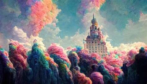 LSD trippy psychédélique ou champignons magiques hallucinations hippie ...