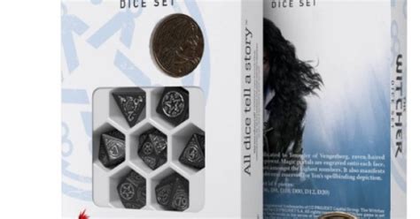 The Witcher Dice Set: Yennefer - The Obsidian Star |www.drustveneigre.rs|