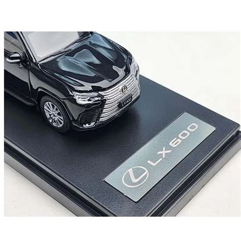 Lexus LX 600 1:64 – Black – Die-Cast SUV Model on Display Base – Jaiman ...