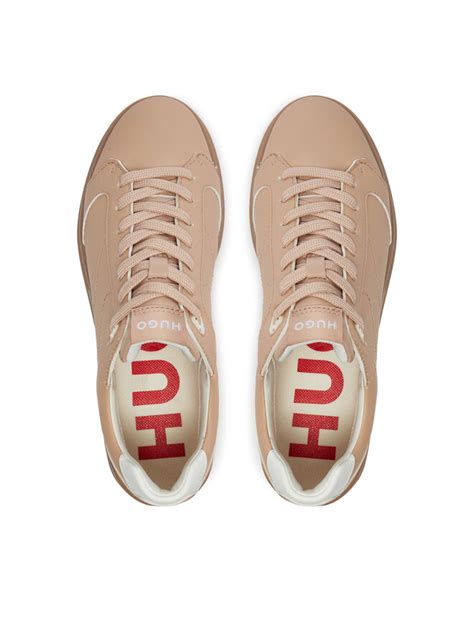 HUGO Riven Tennis Trainers Light In White For Men