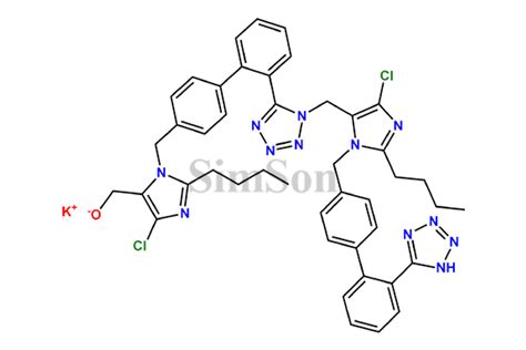 Losartan Impurity L Potassium | CAS No- 212316-86-4 | Simson Pharma Limited