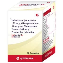 Indactiv-G (Powder For Inhalation) Capsule 30's | Uses, Side Effects ...