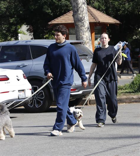 Noah Cyrus With Boyfriend Pinkus in Los Angeles 04/24/2023 • CelebMafia