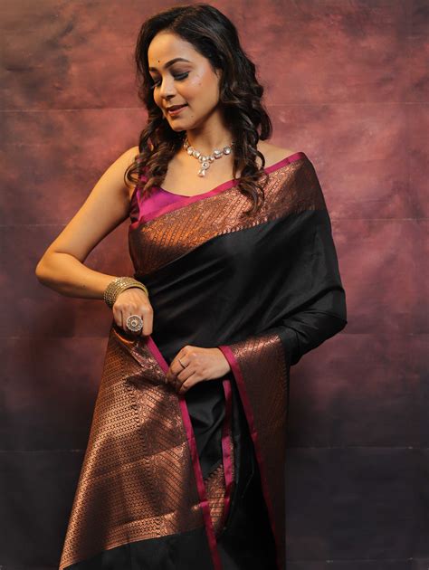 Banarasee Handwoven Art Silk Unstitched Lehenga & Blouse Fabric With M
