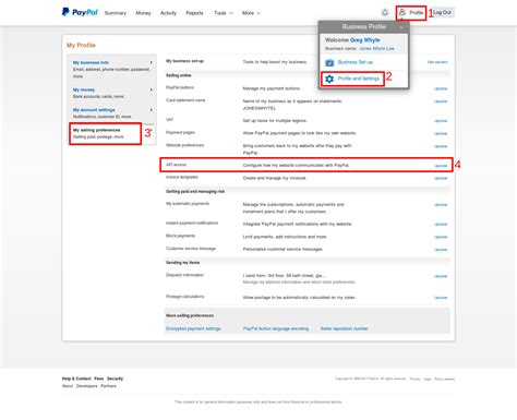 PayPal API Username 的图像结果