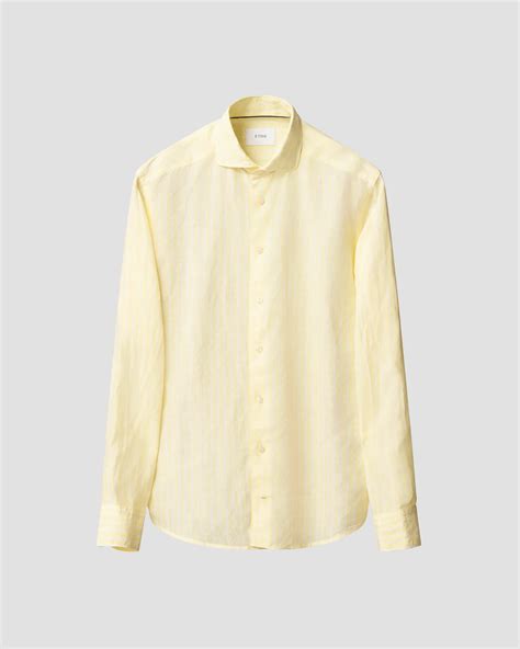 Striped Linen Shirt - Eton