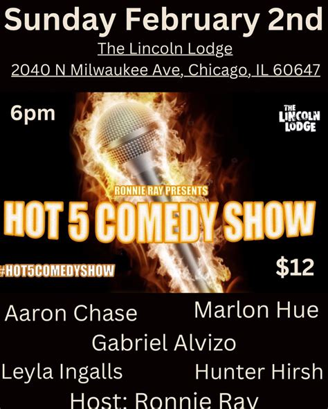 The Lincoln Lodge | Tonight 5/30!at 9pm! Comedy You Deserve presents a ...