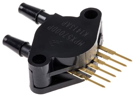 MPX5700DP NXP | NXP Differential Pressure Sensor, PCB Mount, 6-Pin ...