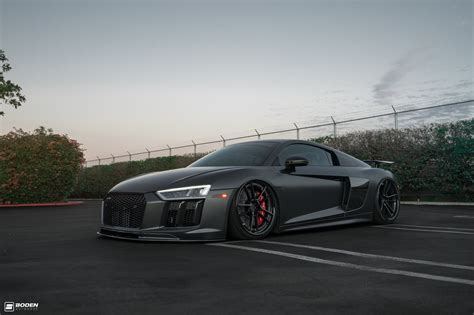 Audi R8 Matte Black Interior