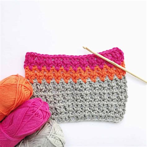 Image result for Crochet V-Stitch Tutorial