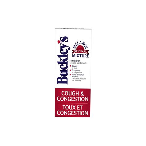 Buy BUCKLEY Cough Syrup Original Mixture for Congestion & Sore Throat