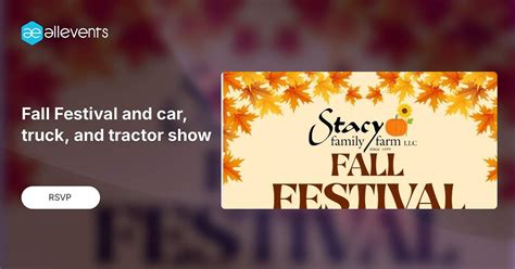 Fall Festival and car, truck, and tractor show, 27515 state route 7 ...